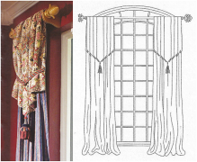 不同种类的窗如何搭配窗帘款式